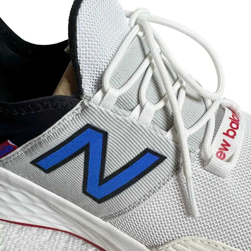 New Balance Fresh Foam Roav MROAVWL1 Mens 11 Running Shoes White Sneakers Blue N